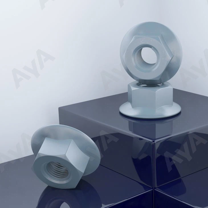 亜鉛メッキフランジナット